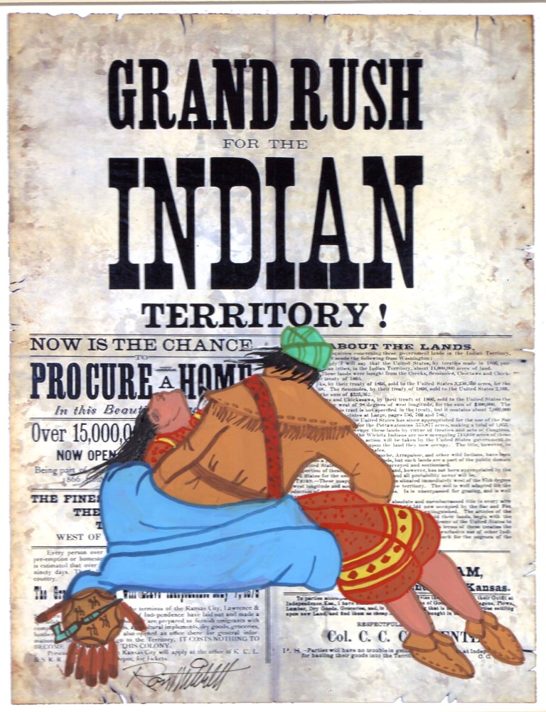 No tribe has the right to sell, even to each other, much less to strangers.  Sell a country! Why not sell the air, the great sea, as well as the earth!  Didn’t the Great Spirit make them all for the use of his children? Tecumseh, Shawnee